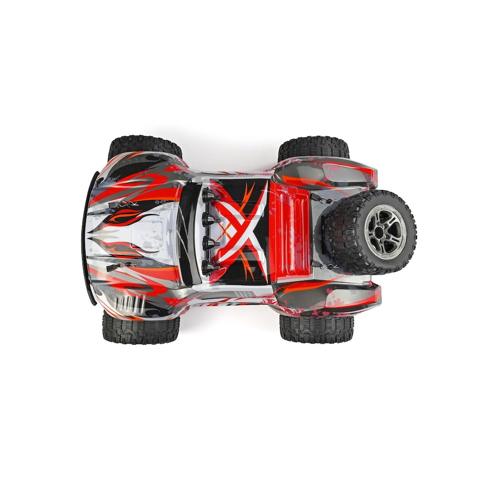 image 1 of RCG Racing 10-Series 1/10 Brushed Short Course Truck - Red