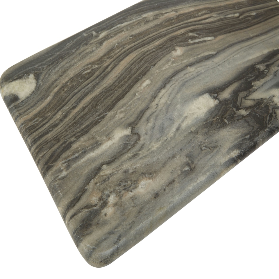 image 1 of Maison by Premier Marmore Rectangular Black Marble Chopping And Serving Board