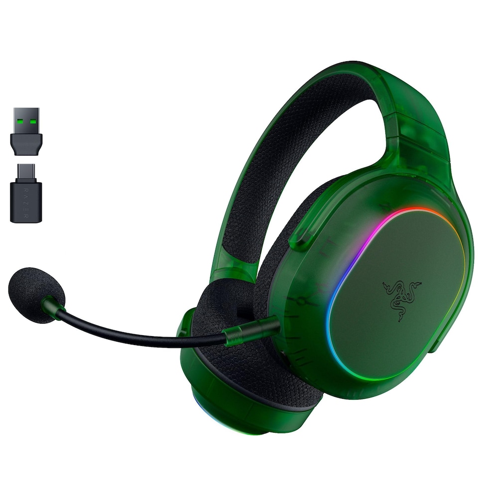 image 1 of Barracuda X Phantom Green Edition - Wireless Multi-Platform Gaming Headset (285g, TriForce 40mm Driver, Dual Wireless HyperSpeed and Bluetooth) Phantom Green