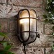 image 3 of ValueLights Bow Nautical Brown Bulkhead Light & 3000K Bulb | Bronze