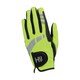 image 1 of Hy Childrens/Kids Riding Gloves - Reflective Yellow - M Green | M