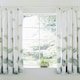 image 4 of Fern Fully Lined Pencil Pleat Curtains - Green - 168x183cm Green