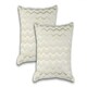 image 1 of Waves Cushion Cover 43cm x 43cm Cream | Cream | Cream