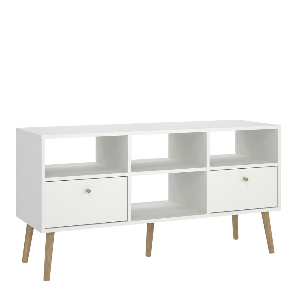 image 1 of Cumbria TV-Unit 2 Drawers White