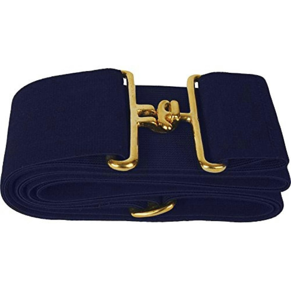 Roma Elastic Rug/Blanket Surcingle - Blue - One Size