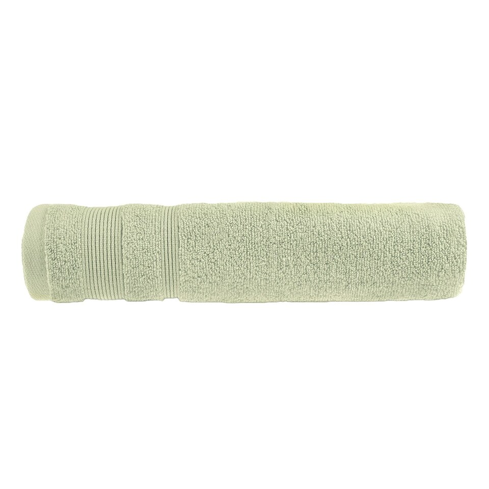image 1 of Luxury Zero Twist Egyptian Cotton Bath Sheet 100 x 150cm - Extra Large Bath Towel Green | Sage Green | Bath sheet
