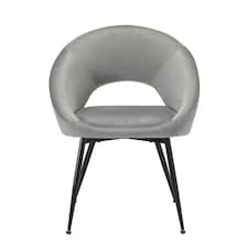 Kunnu Dining Chair Grey (Pack of 2) Grey