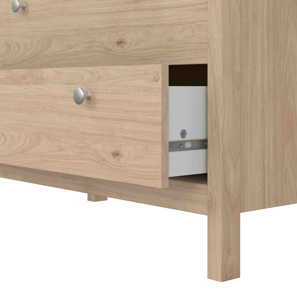 image 1 of Madrid Chest 3 Drawers in Jackson Hickory Oak