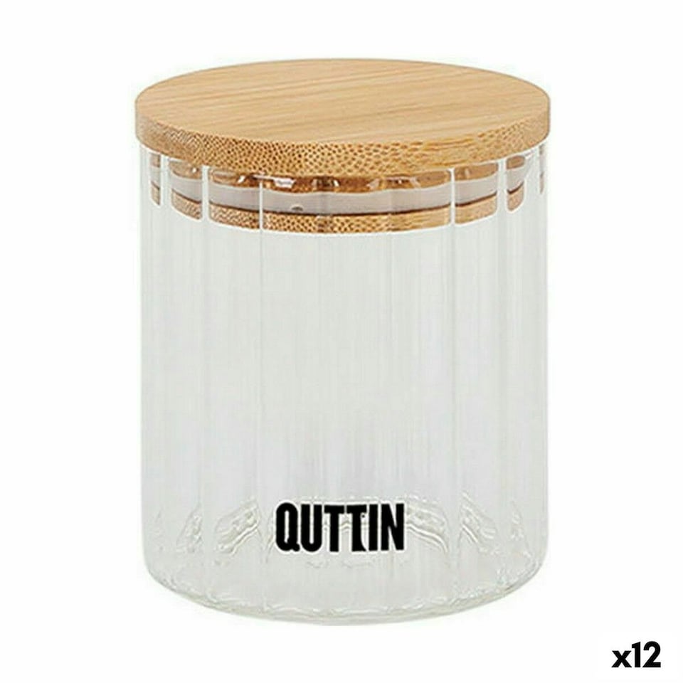 image 1 of Jar Quttin Borosilicate Glass 500 ml (12 Units) N/A