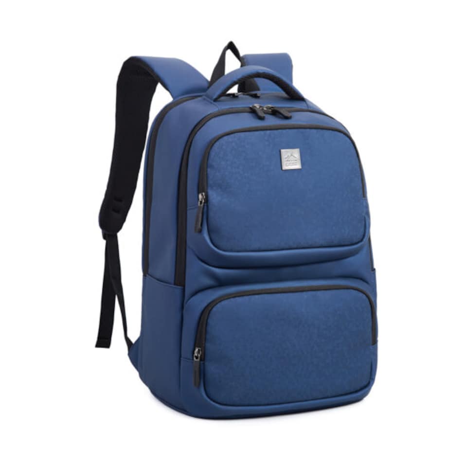 image 1 of Durable Laptop Backpack with Smart Organisation and Travel-Friendly Design - Navy