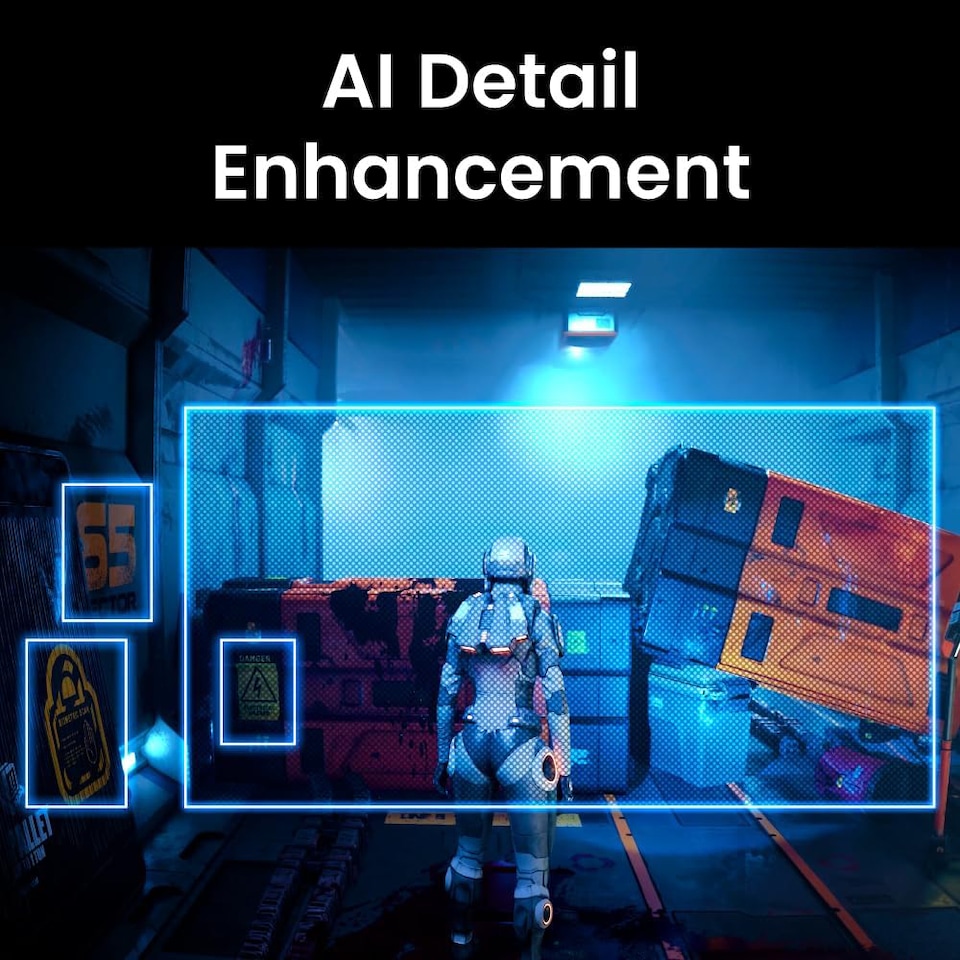 image 1 of BenQ MOBIUZ EX271U 27-Inch IPS 4K 165Hz 1ms Freesync Premium USB-C Height adjustable