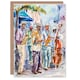 image 1 of Greeting Card New Orleans Jazz Music Festival Street Musicians