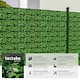 image 2 of Privacy Film - double-sided print, opaque and tear-resistant, fastening clips included | Green | greenery | 7000 x 19 x 0,04 cm | 1