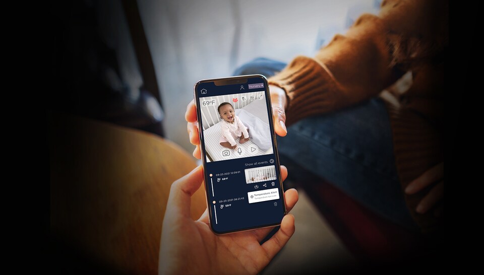 image 1 of VM85 BABY MONITOR SMART VIDEO