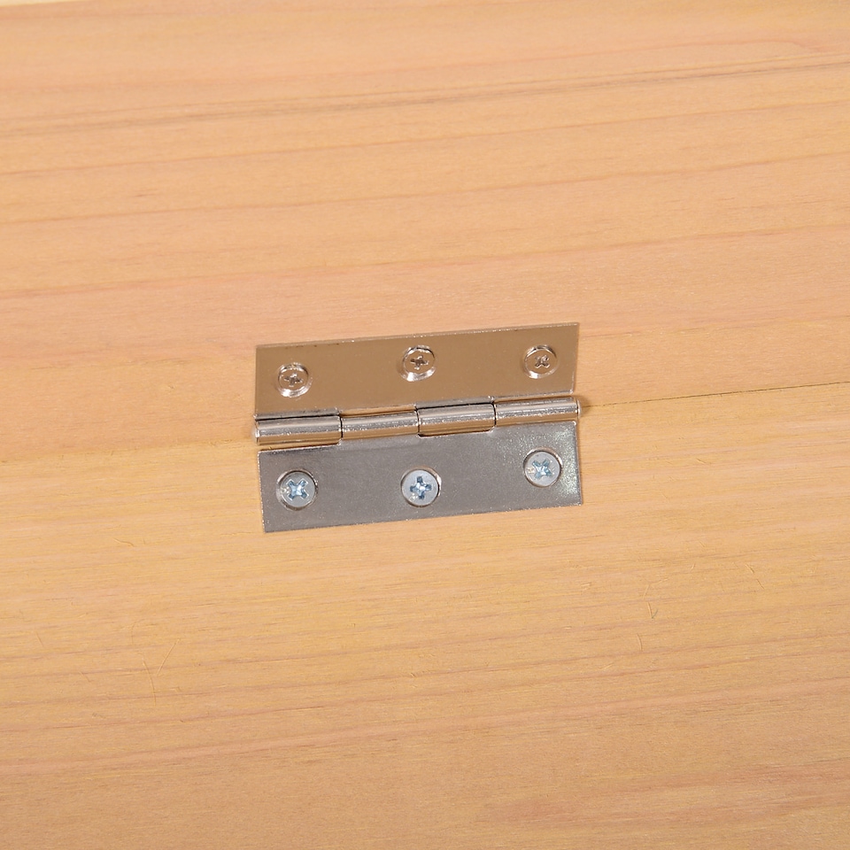 image 1 of Outsunny Wooden Planter Raised Bed Stand Vegetable Flower Bed