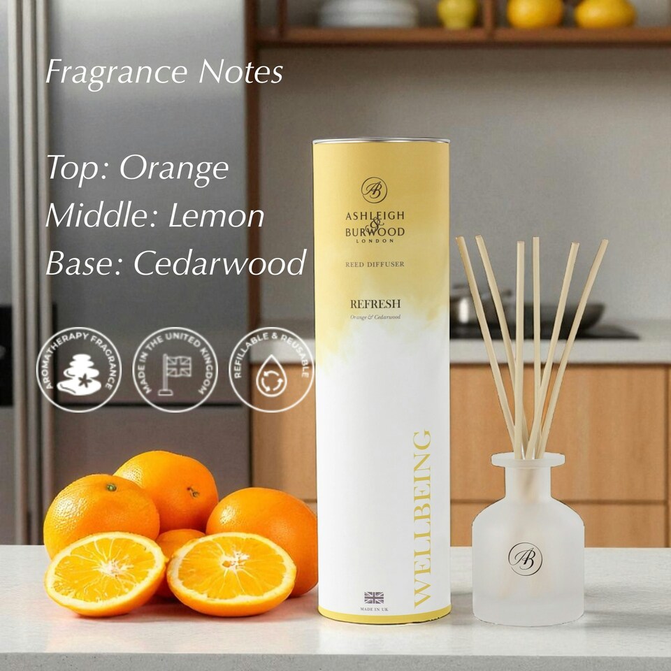 image 1 of Ashleigh & Burwood Refresh Reed Diffuser 120ml
