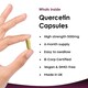 image 2 of Quercetin Supplement 500mg High Strength Antioxidant Capsule