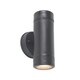 image 1 of CGC VALENTINE Dark Grey Outdoor Up and Down Double Spotlight Grey