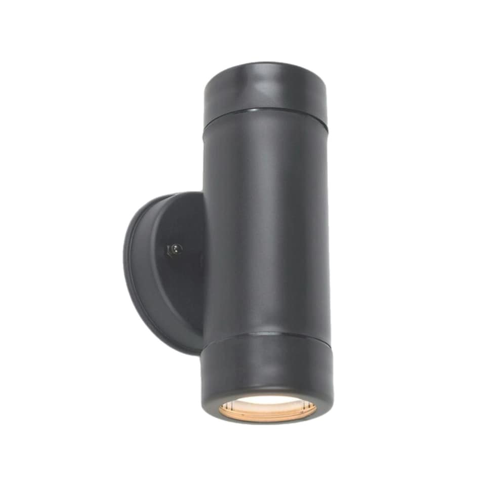 image 1 of CGC VALENTINE Dark Grey Outdoor Up and Down Double Spotlight Grey