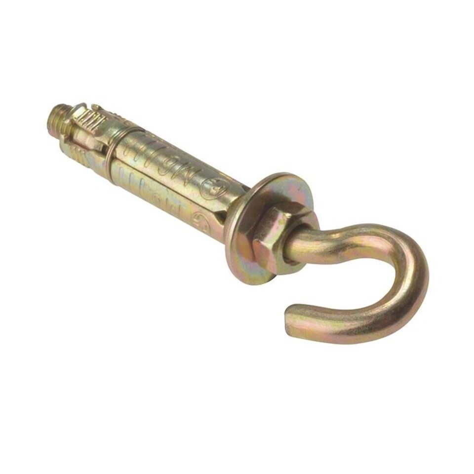 Forgefix Masonry Anchors, Hook Bolt, Zyp - Multi Colour - M8