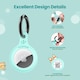 image 8 of AirTag Holder & Collar for Pets GPS Tag & App with Smart QR ID