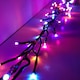 image 5 of 960 LED 12.4m Premier Clusterbrights Indoor Outdoor Multifunction Mains Operated Christmas Cluster Lights with Timer in Rainbow