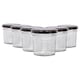 image 1 of Argon Tableware Glass Jam Jars with Lids - 90ml - Pack of 6
