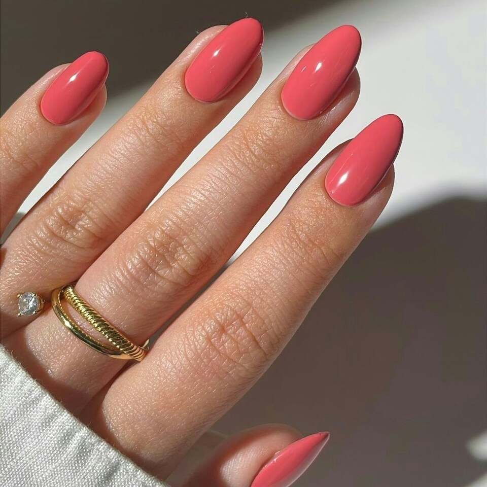 image 1 of Amelia Nail Polish Pink