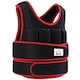 image 1 of HOMCOM 20KGS Adjustable Weight Vest Running Gym Training Weight Loss, Red