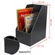 image 2 of PVC Black Desktop Organizer 19 x 27 x 34cm