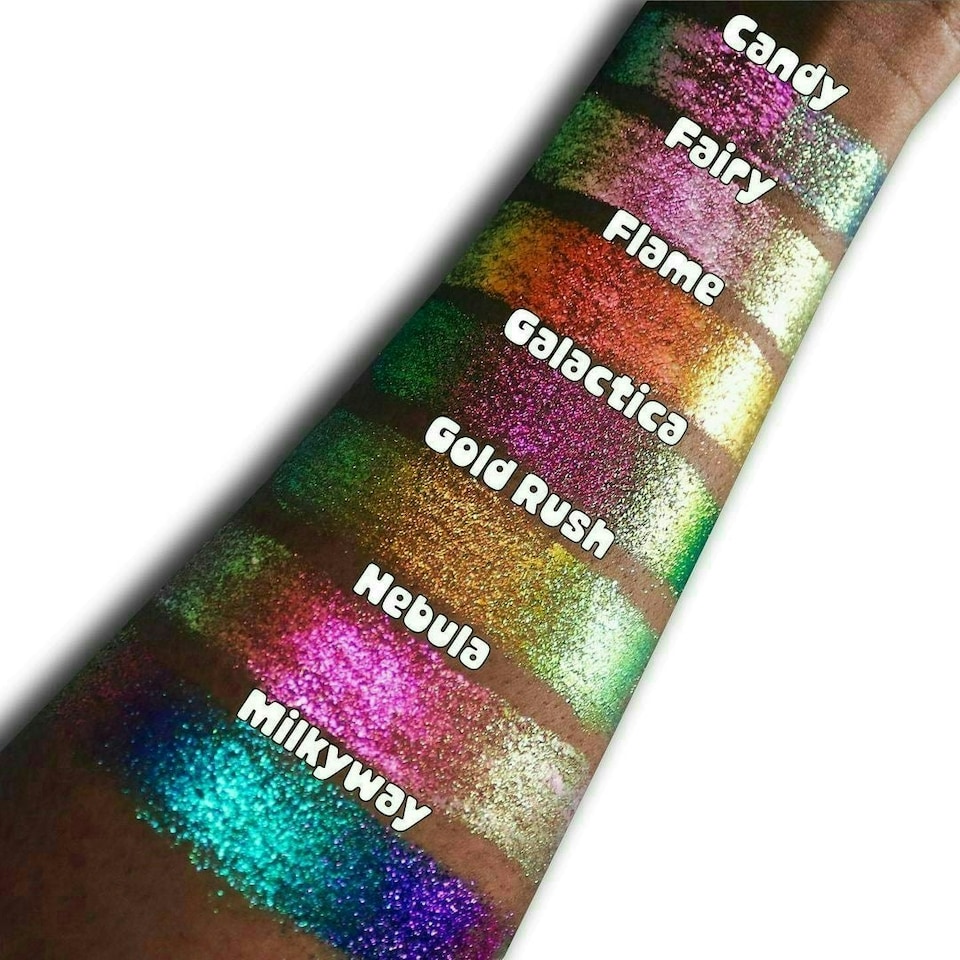 image 1 of Candy Chroma Flakes - Duochrome Pigment - Glisten Cosmetics Multi