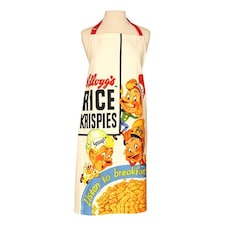 Vintage Kellogg's Rice Krispies Snap Crackle & Pop Adult Apron