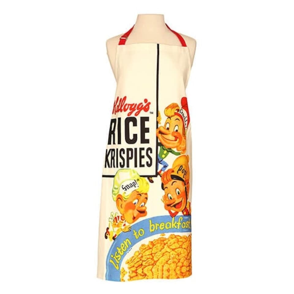 image 1 of Vintage Kellogg's Rice Krispies Snap Crackle & Pop Adult Apron