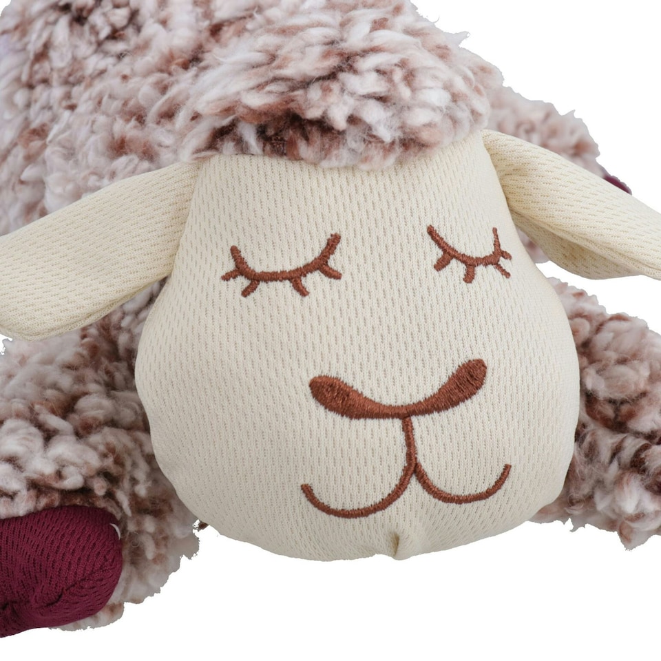 image 1 of Calming Plush Calming Lavender Scent Sheep Separation Anxiety Dog Toy Gift