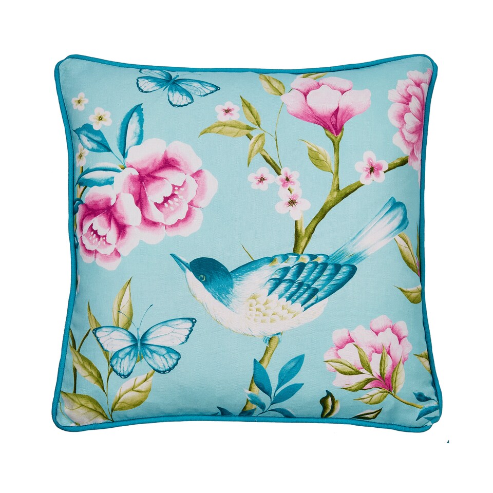 image 1 of D & D Amelle Outdoor Cushion Cover Blue