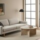 image 3 of Vega Round Coffee Table in Brown Marble