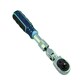 image 2 of 1/4" Drive Extendable + Flexible Ratchet Socket Driver 72 Teeth Quick Release