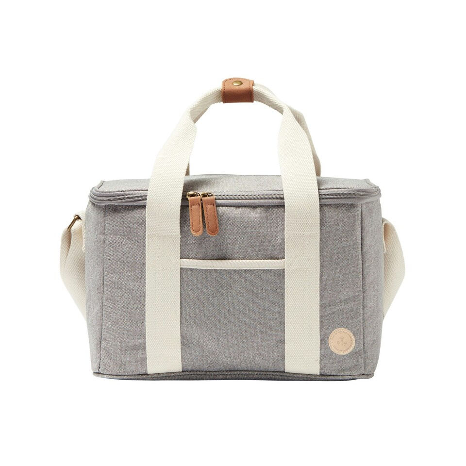 image 1 of Vinga Sortino City 12L Cooler Bag - Grey - 21cm x 32cm x 21cm Grey | 21cm x 32cm x 21cm