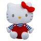 image 1 of Hello Kitty Soft Toy Plush Red Cute Character Plush Huggable Cuddly 23cm Red