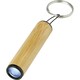 image 1 of Cane Bamboo Keyring Torch - Natural - 12cm x 1.5cm