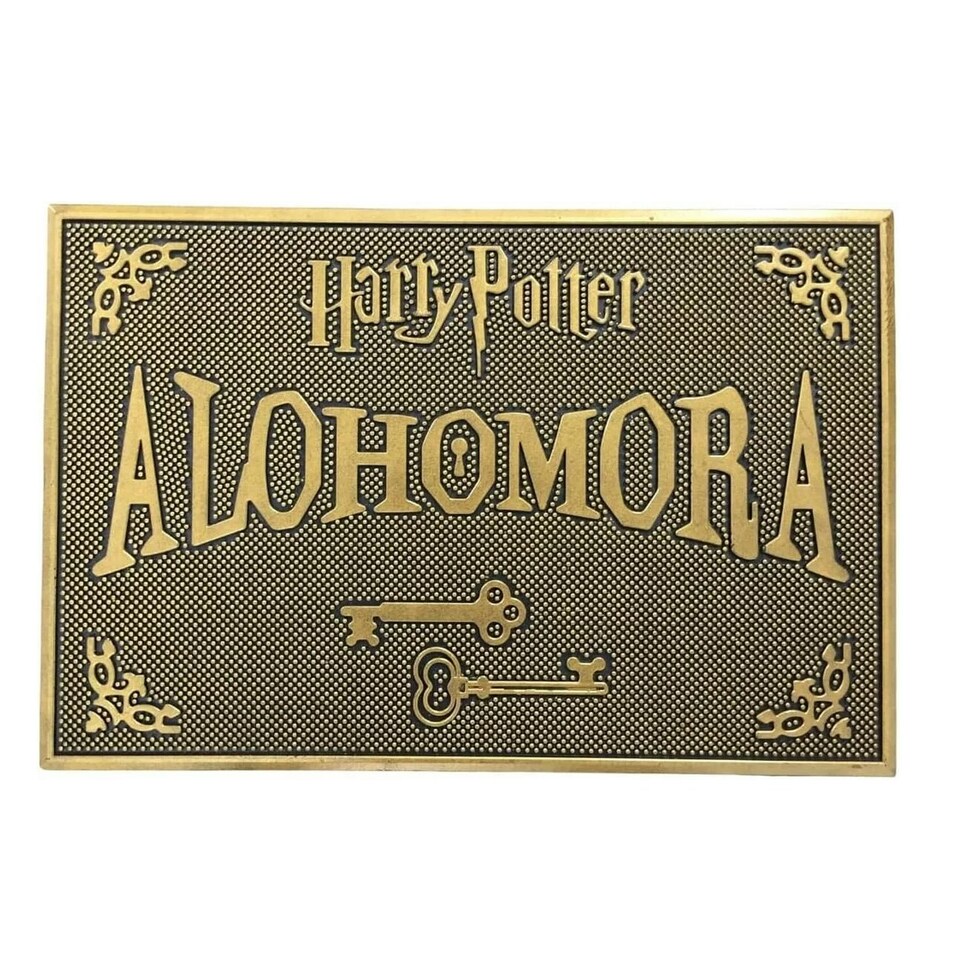 image 1 of Harry Potter Alohomora Doormat Rubber