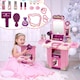 image 6 of Kids Beauty Vanity Set with Suitcase Dressing Table