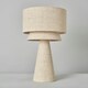 image 4 of BHS Terri Tiered Table Lamp, Natural