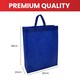 image 5 of Pack of 25 Dark Green Coloured 30x38x10cm Non-Woven Bags with Handle | Green