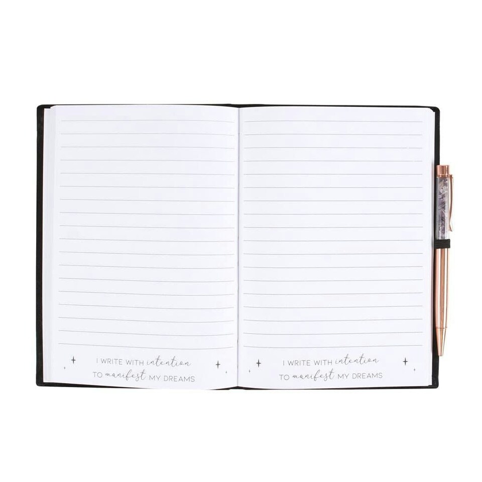 image 1 of A5 Manifestation Journal with Amethyst Pen (4/16) - MDF - MG_95222
