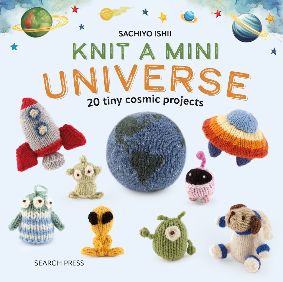 image 1 of Knit a Mini Universe - 20 Tiny Cosmic Projects Book