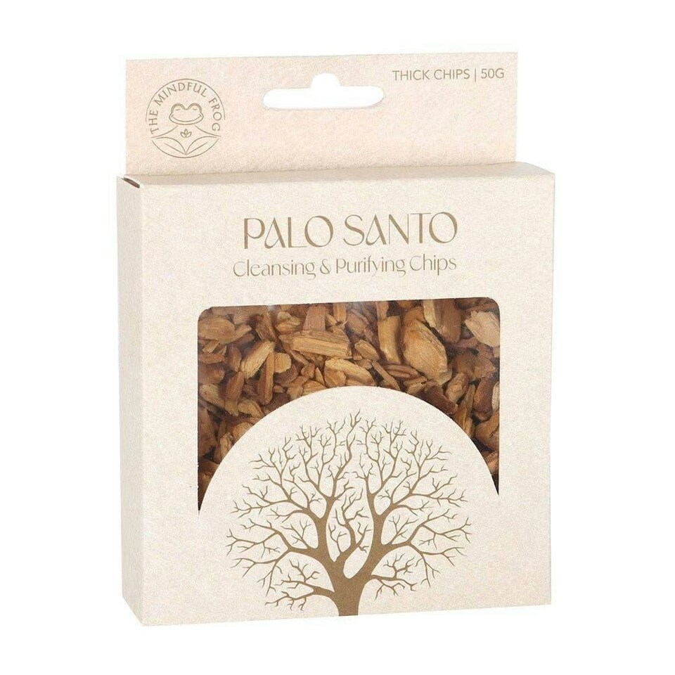 image 1 of Something Different The Mindful Frog Palo Santo Incense Chips - Natural - 50g