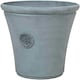image 1 of Primrose White Round Stone and Resin Composite Planter Frost Resistant 50cm