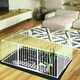 image 4 of Bettacare Extra Tall Pet Pen, Pentagon, White, 105cm High, 5 Panels, 1x72cm Door Panel and 4x72cm Side Panels, Dog Pen for Pets White