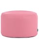 image 2 of Icon Gaming Performance Mesh Round Footstool Bean Bag, Pink
